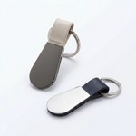 PU Leather and Metal Key Ring