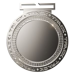 Dual Plated Track Medallions 3"