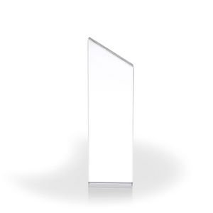 Winslow Clear Slant Column, UV Printed