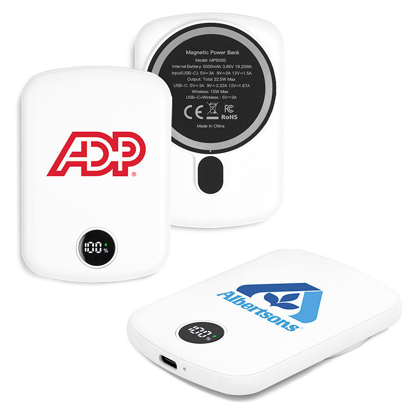 5000mAh Magnetic Wireless Fast Charging Power Bank