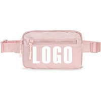 Polyester Fashion Waterproof Waist Pack w/Adjustable Strap - Fanny Packs