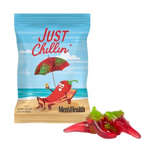 4 oz. Full Color Digibag™ with Red Hot Chili Pepper Gummies