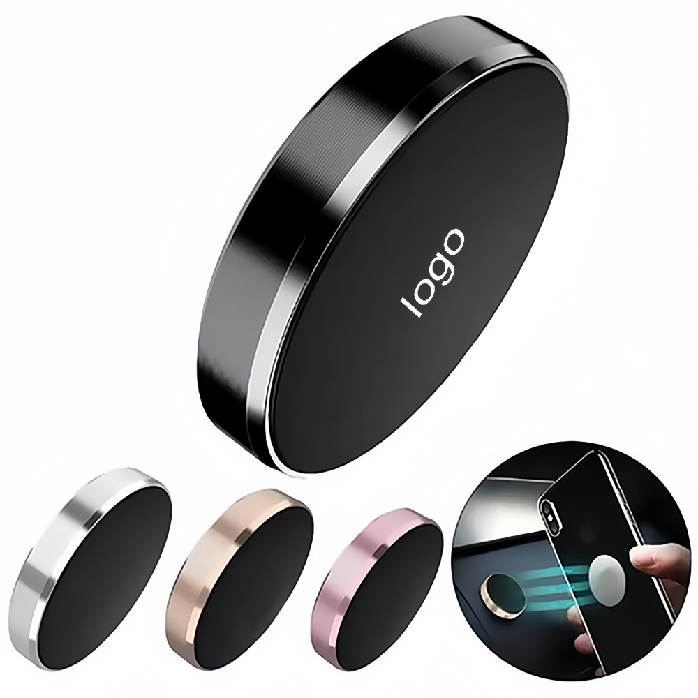 Mini Alloy Magnetic Car Mount for Dashboard Vent and Home Universal Use - Phone Accessories
