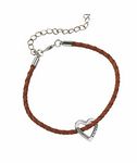 Leather Custom Charm Bracelet