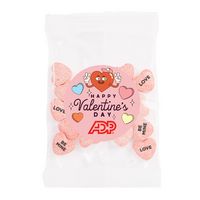 1/2 Oz. Snack Pack - Imprinted Conversation Hearts