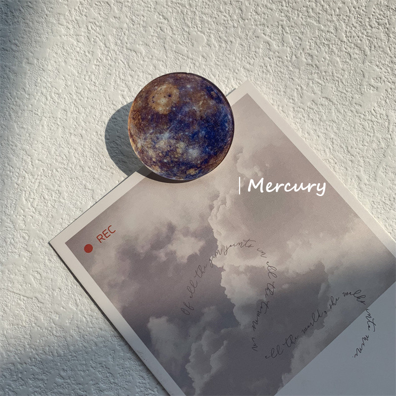 The Mercury Shaped Acrylic Album Memo Clip Bag Binder Sealing Clip Food Bag Clamp-Two Sides Imprint - Binders, Seals