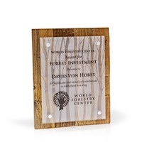 Aspen Rustica Reclaimed Wood Award, 8"x10"