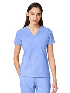 Parkley ABC - Women's Two-Pocket CRESSY V-Neck Top