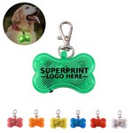 Bone Shaped LED Pet Collar Light