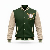 Unisex Custom Sublimated Baseball Jacket 280GSM - Coats