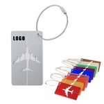 Durable Aluminum Alloy Metal Luggage Tag