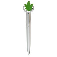 Cannabis Leaf Squeeze Top Pen - Pens, Squeeze Toys