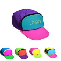 Retro Neon 1980s / 1990s Clothing Hats - Hats, Fanny Packs