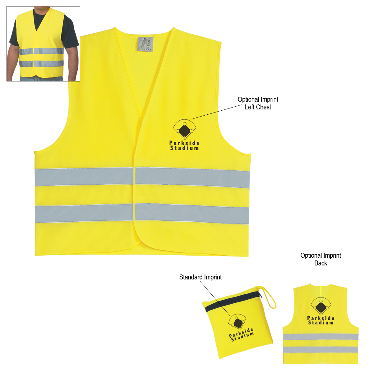 Reflective Safety Vest - Vests