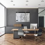 Custom Magnetic Glass Whiteboards 4'x8'