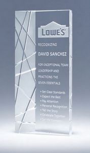 7.5" Elite Crystal Award