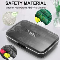 Waterproof Large Travel Pill Organizer - Boxes