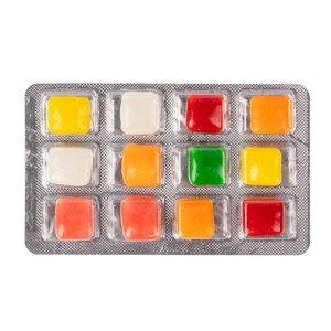 Assorted Chicklet Gum Pack