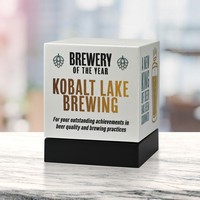 Award In Motion Bolton Pearl Cube 3-1/2"