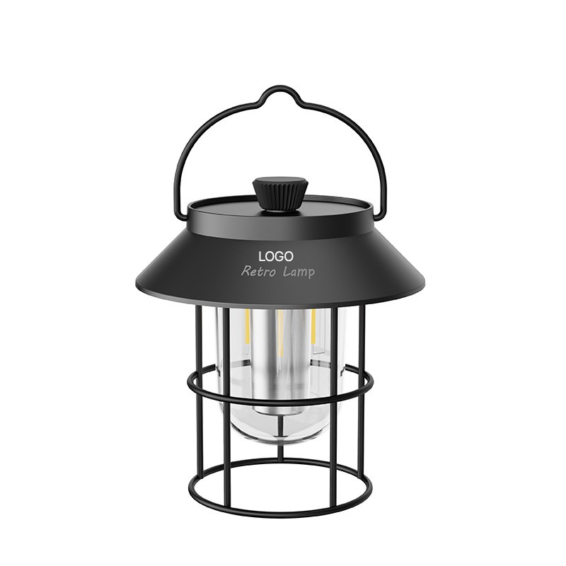 Portable Outdoor Camping Lantern USB Rechargeable Tent Hanging Light Multi-Functional Handheld - Lamps, Lanterns