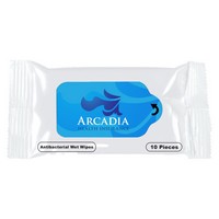 Antibacterial Wet Wipe Packet