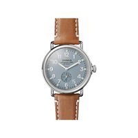Shinola The Runwell Leather Strap Watch - Watches