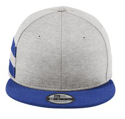 New Era ® Shadow Heather Striped Flat Bill Snapback Cap