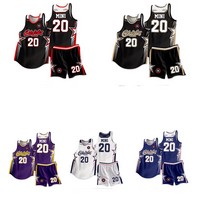 Jersey Basketball Sport Shirt 2pcs Set - Shorts, Shirts