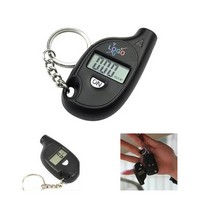 Compact Digital Tire Gauge Keychain - Measuring Devices