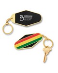 Black History & Juneteenth Metal Keychain.
