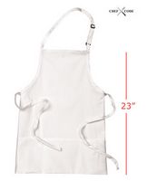 Adjustable Bib Apron 28" - Aprons, Uniforms