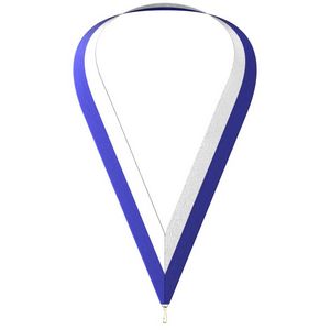 Blue & White Neckband (1-1/2" x 34")