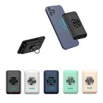 Magnetic Portable Wireless Charger w/Phone Stand