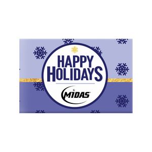 Custom Chocolate Squares Gift Box Full Color Lid (1 1/4 Oz.)