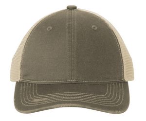 Port Authority® Distressed Mesh Back Cap