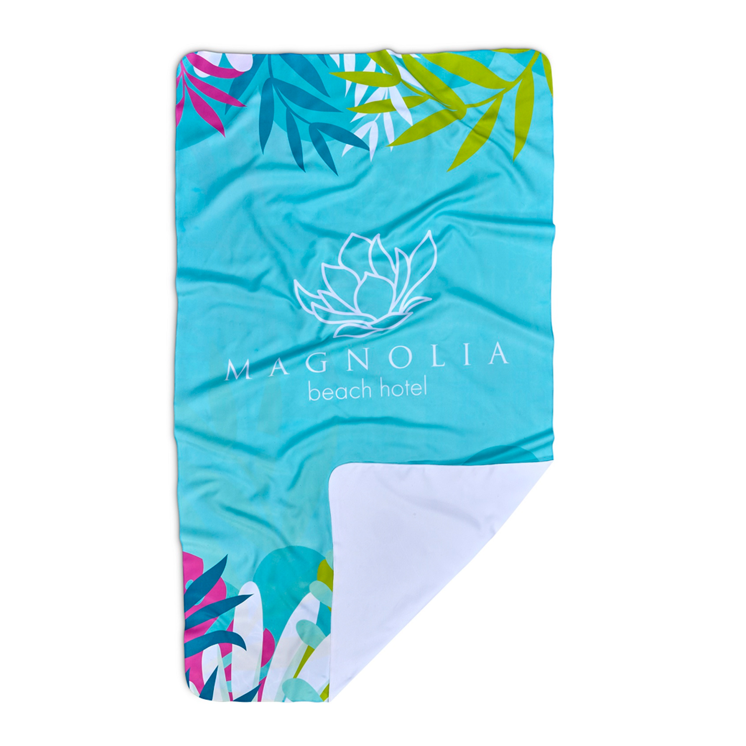 Sand-proof Micro Fiber Polyester Beach Towel with Sublimated Print - Towels, Cloths