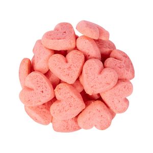 4 oz. Mini Strawberry Heart Cookies Digibag