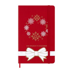 Moleskine® Hard Cover Holiday Notebook Gift Set - Scarlet Red