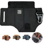 Multipocket Leather Utility Pouch