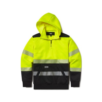 ANSI Class 3 Quarter-Zip Hooded Sweatshirt
