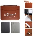 PU Writing Folder with Elegant Closure