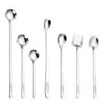 Long Handle Stainless Steel Spoon