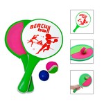 Dual-Purpose Beach Ball Racket