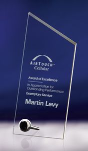 7" Studio Jade Crystal Award