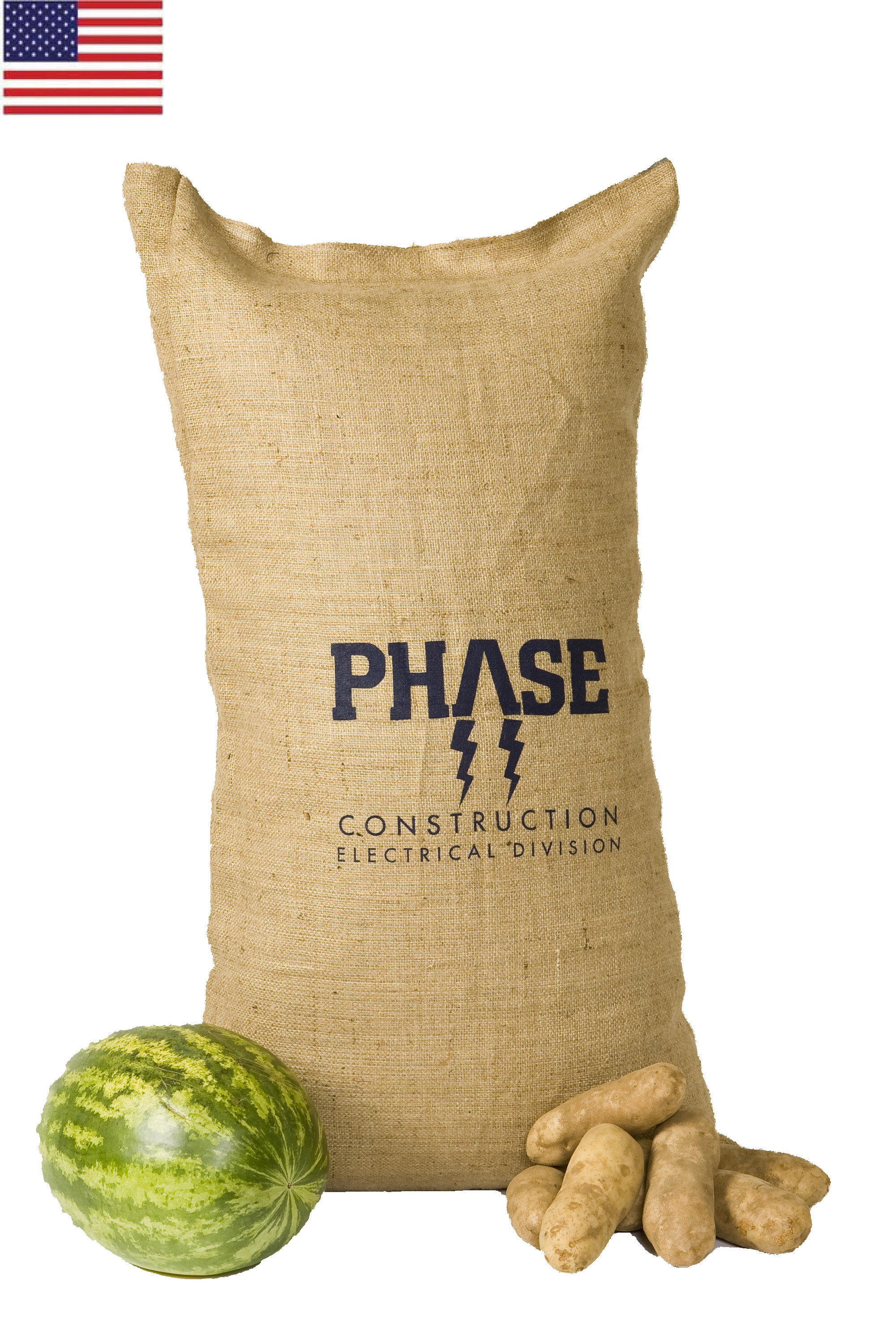 Spud Large Burlap Potato Sack/Gunny Burlap Race Sack - Bags, Games