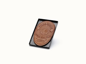 4"x 6" Custom Decorated Chocolate Shape with Classic Custom Packaging