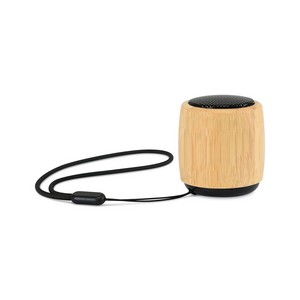 Reed Mini Circle Wireless Speaker - Bamboo
