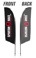 8' Blade Flag With Single Side Printing - Flags, Banners
