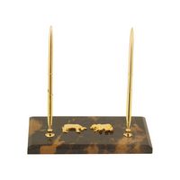 Marble Pen Stand - Stock Market - Pen/Pencil Holders, Desk Organizers