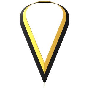 Black & Gold Neckband (1-1/2" x 34")